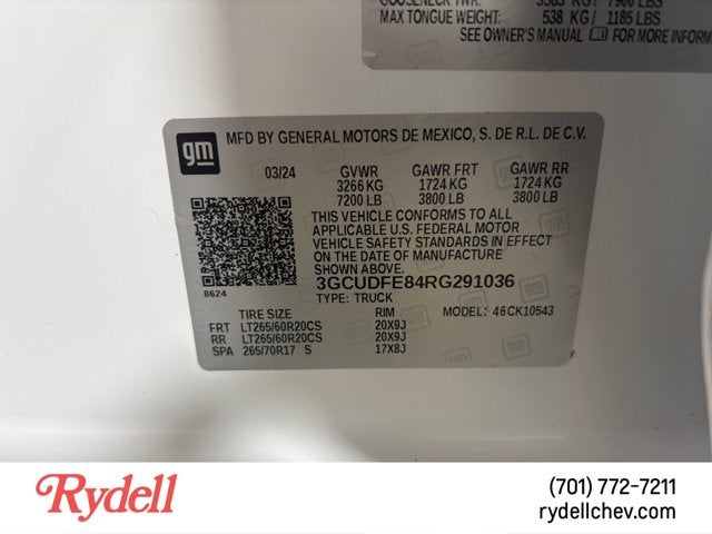 2024 Chevrolet Silverado 1500 LT Trail Boss