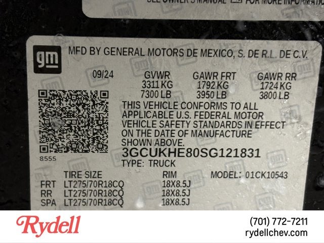 2025 Chevrolet Silverado 1500 ZR2