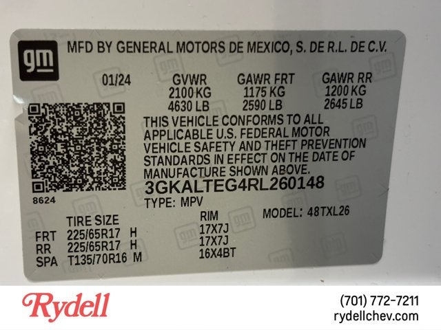 2024 GMC Terrain SLE