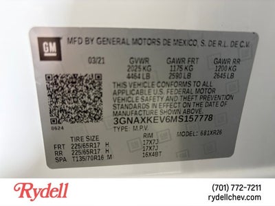 2021 Chevrolet Equinox LT