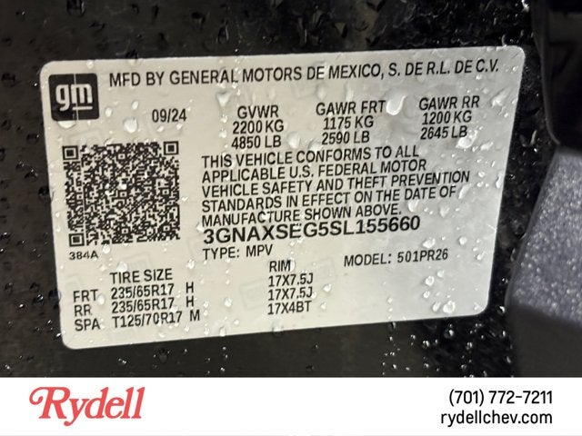 2025 Chevrolet Equinox AWD ACTIV