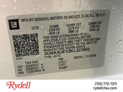 2019 Chevrolet Equinox LT