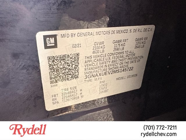 2021 Chevrolet Equinox LT