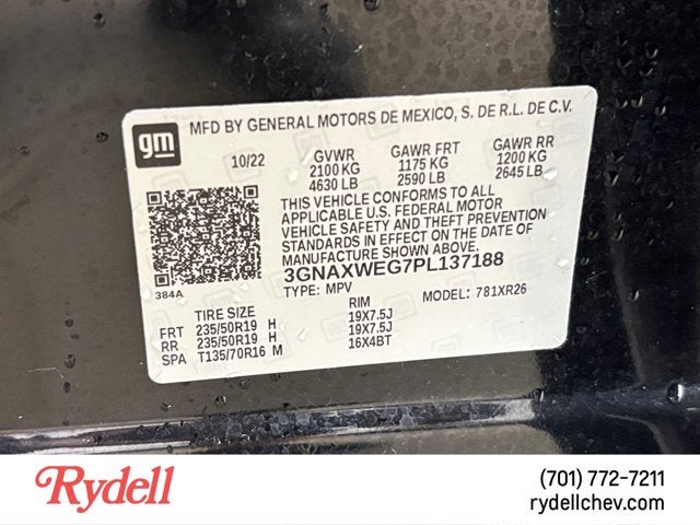 2023 Chevrolet Equinox RS