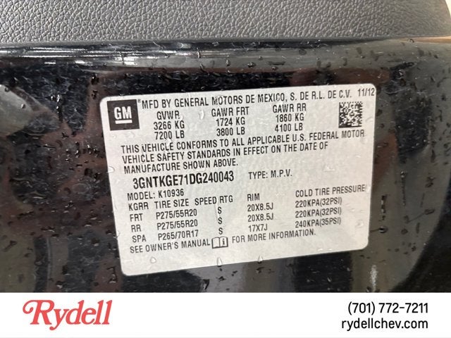 2013 Chevrolet Avalanche LTZ
