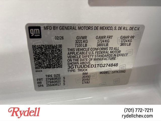 2026 GMC Sierra 1500 SLT