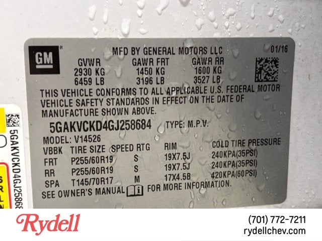 2016 Buick Enclave Premium