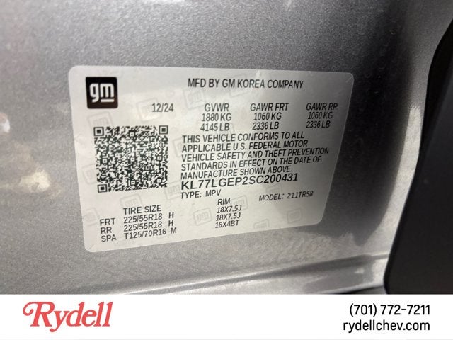 2025 Chevrolet Trax 1RS