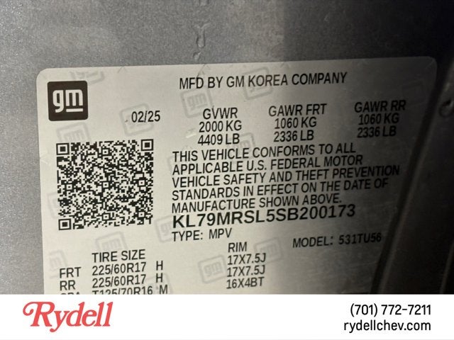 2025 Chevrolet Trailblazer LT